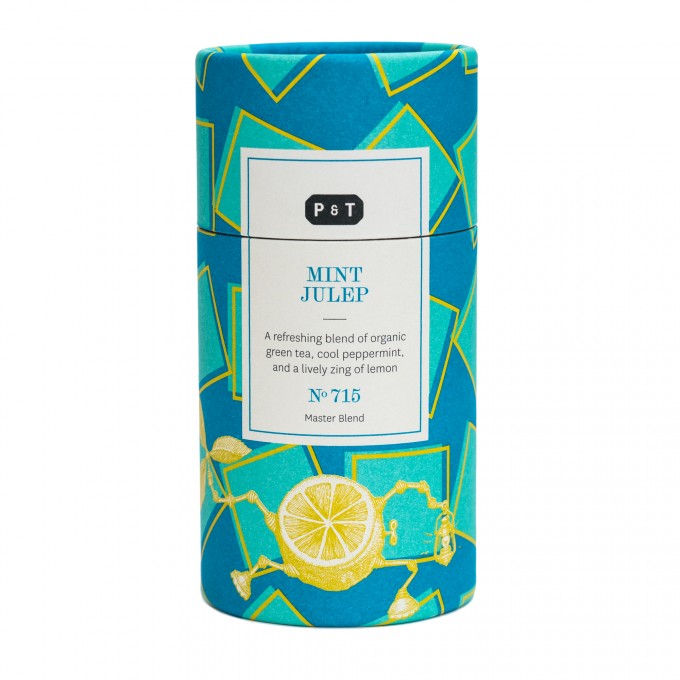 P & T - Mint Julep - Grünteemischung - Style Caddy 90g P & T - Mint Julep - Grünteemischung - Style Caddy 90g