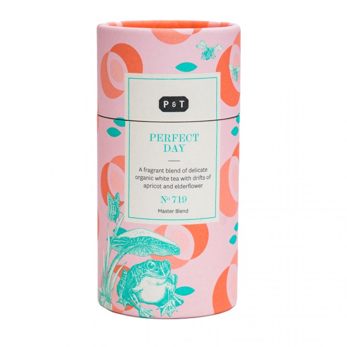 P & T - Perfect Day - aromatisierter Weißtee - Style Caddy 100g P & T - Perfect Day - aromatisierter Weißtee - Style Caddy 100g