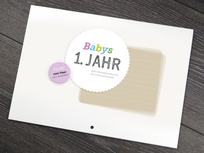 Design Verlag Babys 1. Jahr | Baby Kalender zur Geburt Design Verlag Babys 1. Jahr | Baby Kalender zur Geburt