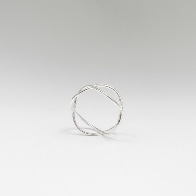 Jonathan Radetz Jewellery, Ring TIMESTWO, Silber 925