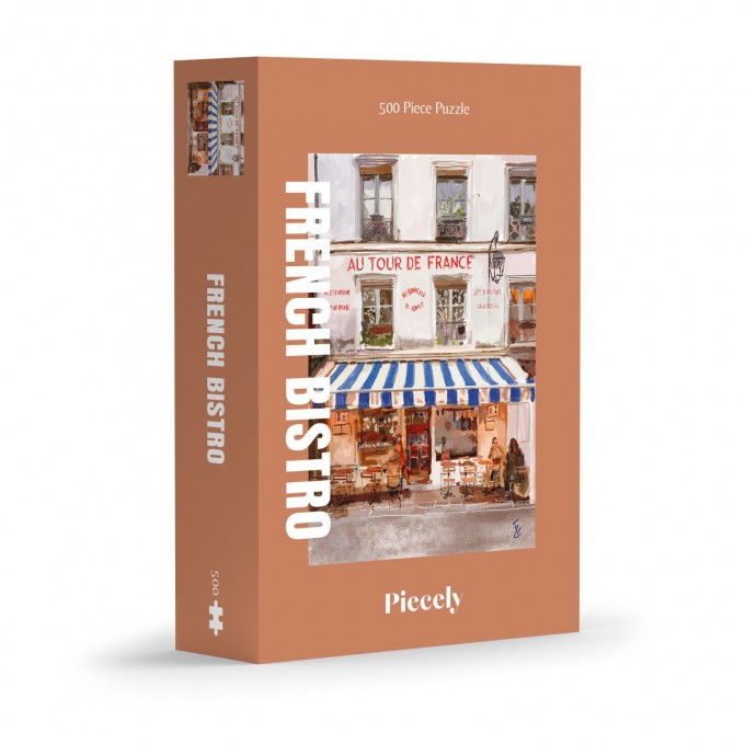 Piecely French Bistro Puzzle, 500 Teile Piecely French Bistro Puzzle, 500 Teile