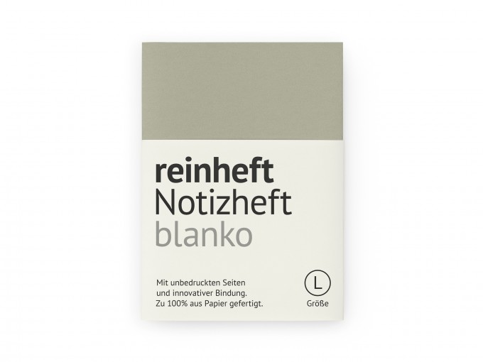 reinheft Notizheft blanko Format L reinheft Notizheft blanko Format L