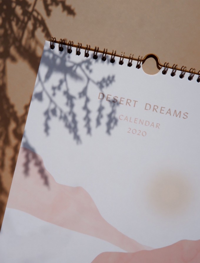 DESERT DREAMS CALENDAR 2020 - A4 Wandkalender - Anna Cosma DESERT DREAMS CALENDAR 2020 - A4 Wandkalender - Anna Cosma