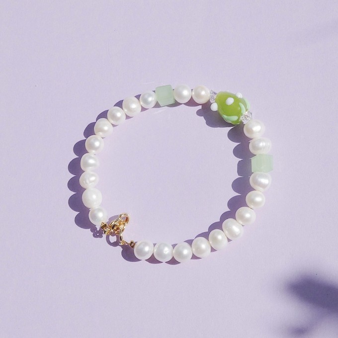 Valerie Chic - HAPPY BERRY Perlen Armband - Grün Valerie Chic - HAPPY BERRY Perlen Armband - Grün