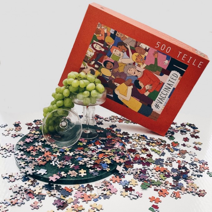 Das Puzzle Kollektiv - Puzzle #VACCINATED Das Puzzle Kollektiv - Puzzle #VACCINATED