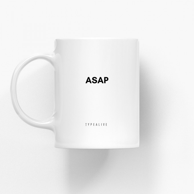 typealive / Tasse aus Keramik / ASAP