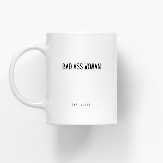 typealive / Tasse aus Keramik / Bad Ass Women
