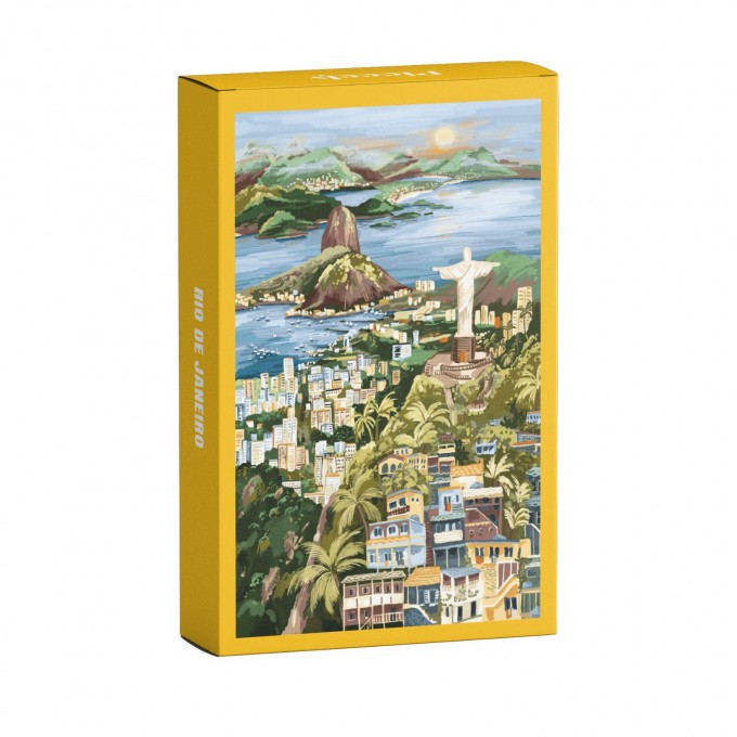 Piecely Rio de Janeiro Minipuzzle, 99 Teile