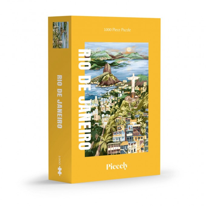 Piecely Rio de Janeiro Puzzle, 1000 Teile