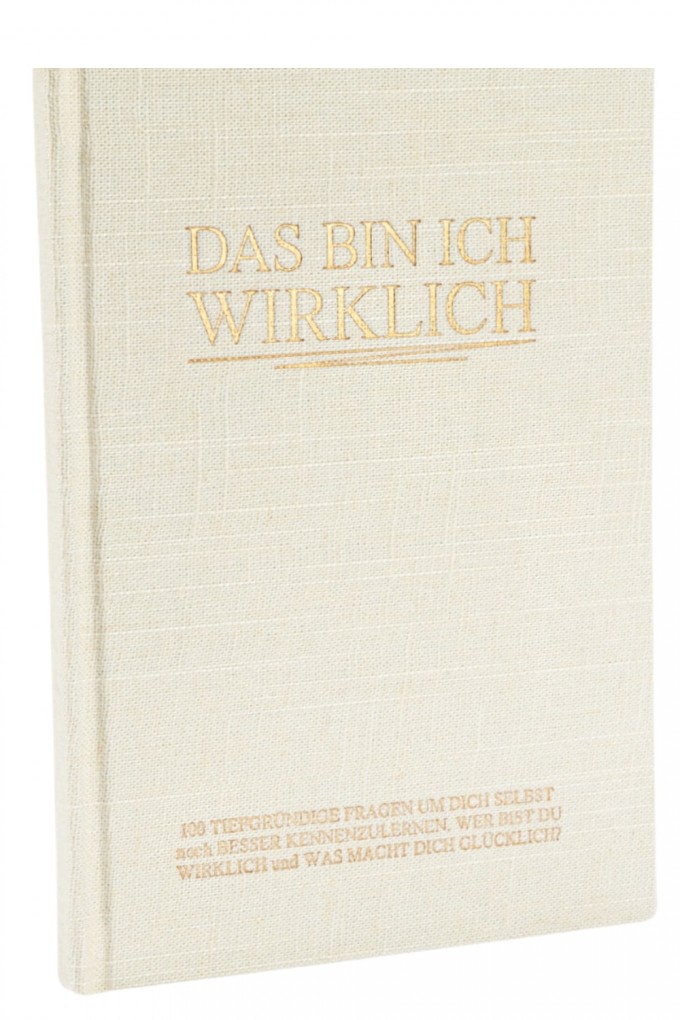 The Life Barn "Das Bin Ich Wirklich" Journal - 100 tiefgründige Fragen zur Persönlichkeitsentwicklung
