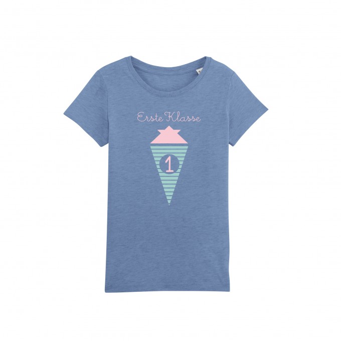 melike Schulanfänger Erste Klasse T-Shirt organic cotton melike Schulanfänger Erste Klasse T-Shirt organic cotton