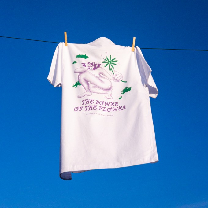 T-Shirt – The Power of the Flower – KNOWN AS STUDIO