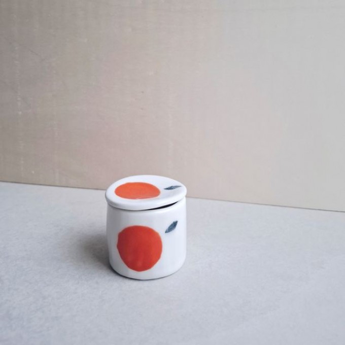 Skelini - Porzellan dose handgemacht