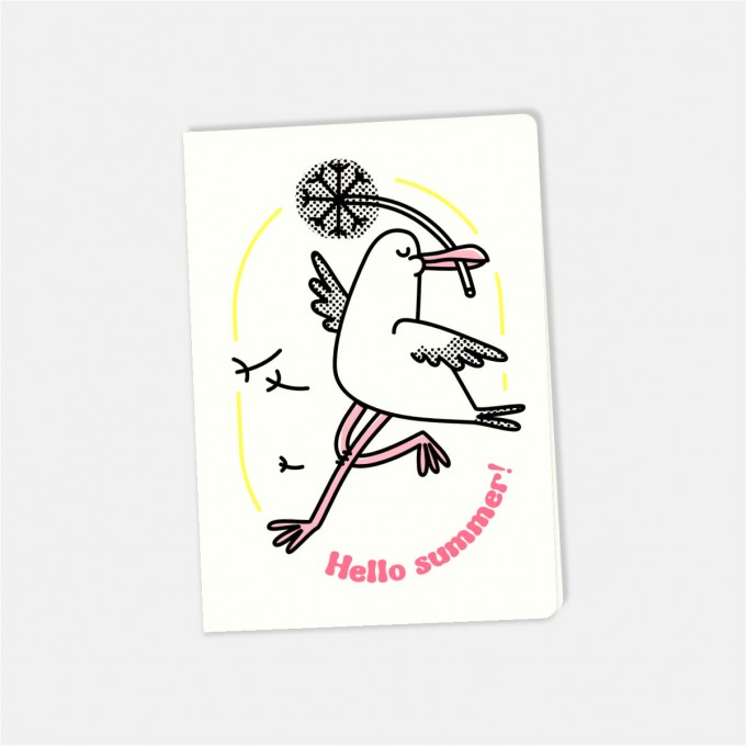 Klappkarte Moin! Hello Summer – Brunhilda