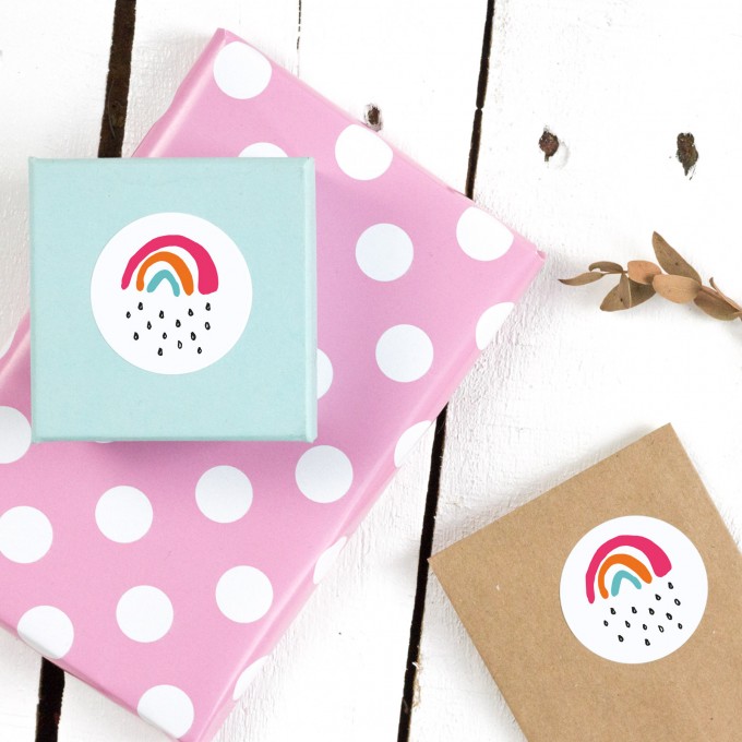 Kleine Papeterie // Kleiner Regenbogen // Sticker Kleine Papeterie // Kleiner Regenbogen // Sticker