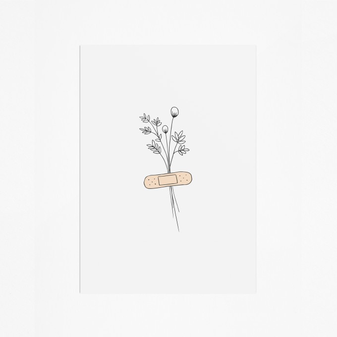 Seelenpflaster | Din A4 Poster | heartfelt paper & co Seelenpflaster | Din A4 Poster | heartfelt paper & co