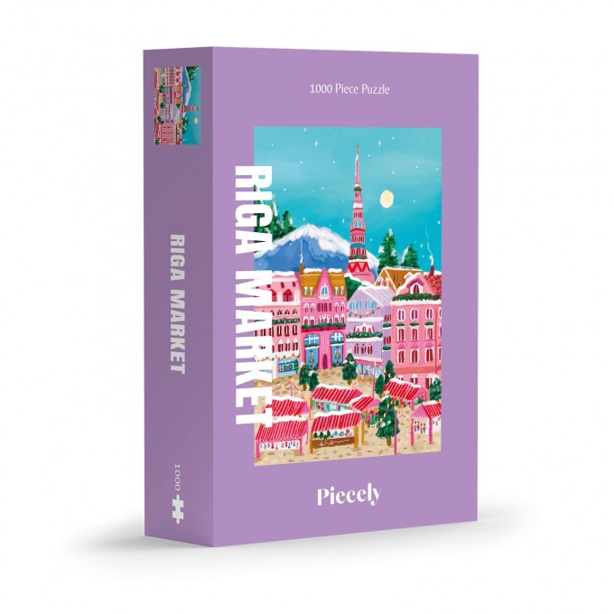 Piecely Riga Market Puzzle, 1000 Teile Piecely Riga Market Puzzle, 1000 Teile