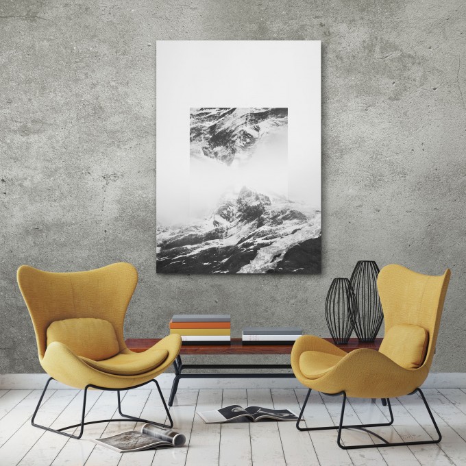 JOE MANIA / Modern Artprint Poster / Landscapes Mirrored 1 (Torres del Paine) DIN A4 - A0 JOE MANIA / Modern Artprint Poster / Landscapes Mirrored 1 (Torres del Paine) DIN A4 - A0