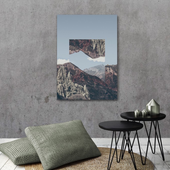 JOE MANIA / Modern Artprint Poster / Landscapes Mirrored 2 (Chacaltaya) DIN A4 - A0 JOE MANIA / Modern Artprint Poster / Landscapes Mirrored 2 (Chacaltaya) DIN A4 - A0