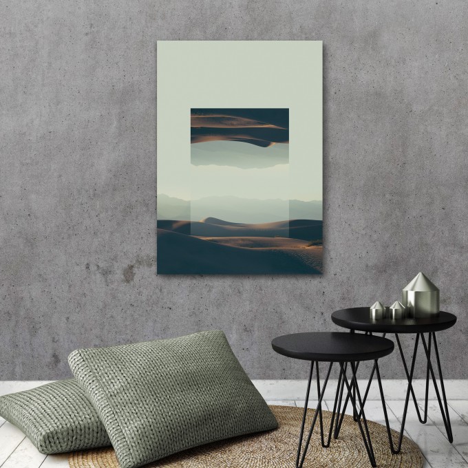 JOE MANIA / Modern Artprint Poster / Landscapes Mirrored 2 (Death Valley) DIN A4 - A0 JOE MANIA / Modern Artprint Poster / Landscapes Mirrored 2 (Death Valley) DIN A4 - A0