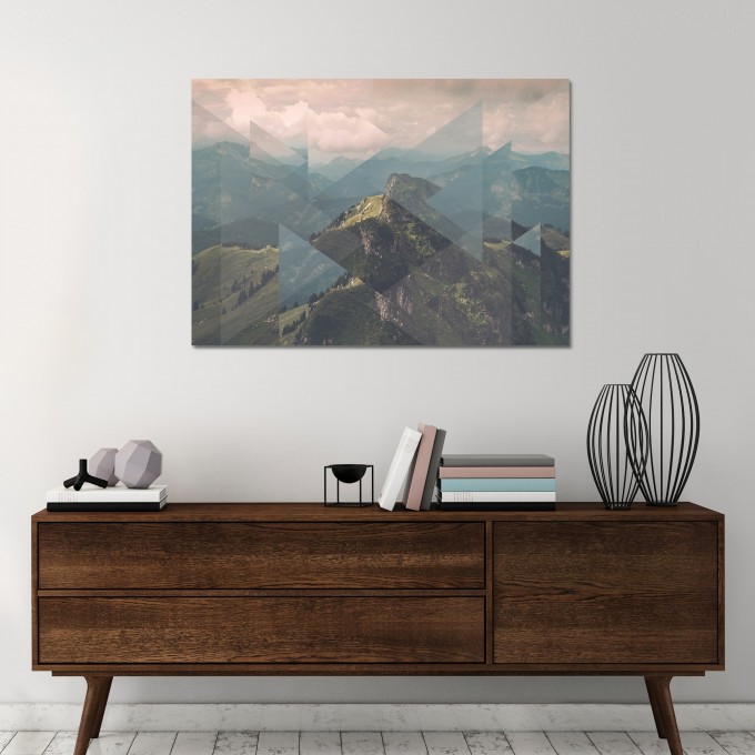 JOE MANIA / Modern Artprint Poster / Landscapes Scattered 1 (Alps) DIN A4 - A0 JOE MANIA / Modern Artprint Poster / Landscapes Scattered 1 (Alps) DIN A4 - A0