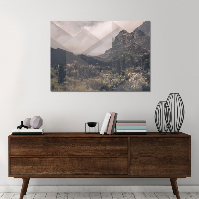 JOE MANIA / Modern Artprint Poster / Landscapes Scattered 1 JOE MANIA / Modern Artprint Poster / Landscapes Scattered 1