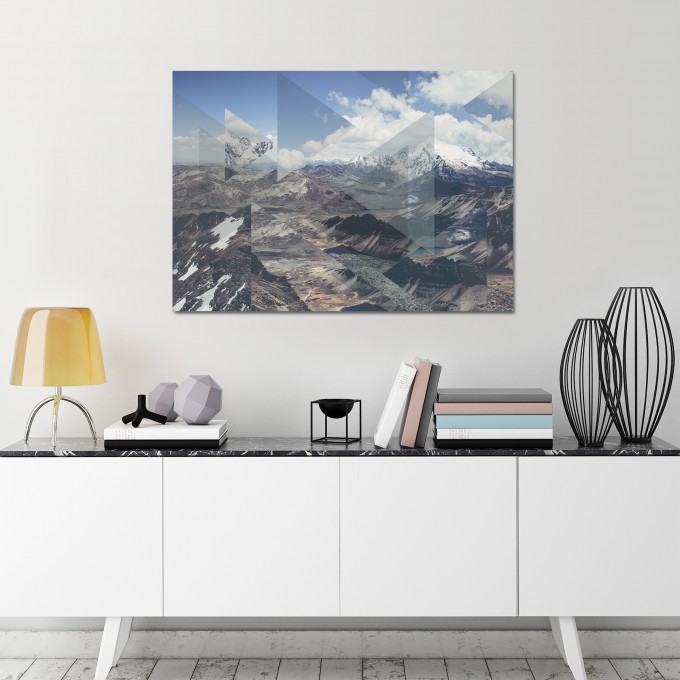 JOE MANIA / Modern Artprint Poster / Landscapes Scattered 2 (Chacaltaya) DIN A4 - A0 JOE MANIA / Modern Artprint Poster / Landscapes Scattered 2 (Chacaltaya) DIN A4 - A0