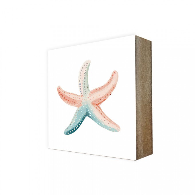 Stadtliebe® | Cube-Bild Sea-Linie „Seestern Sabine“