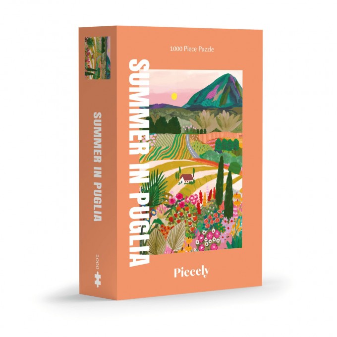 Piecely Summer in Puglia Puzzle, 1000 Teile Piecely Summer in Puglia Puzzle, 1000 Teile
