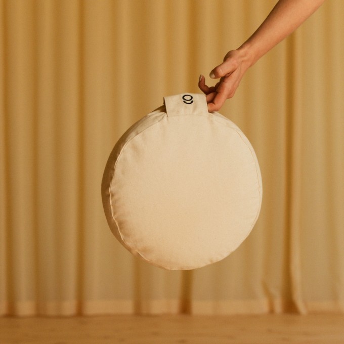 Yoga & Meditationskissen - Bio Baumwolle - Bio Dinkelspelz & Lavendel Füllung - noneedformore Yoga & Meditationskissen - Bio Baumwolle - Bio Dinkelspelz & Lavendel Füllung - noneedformore