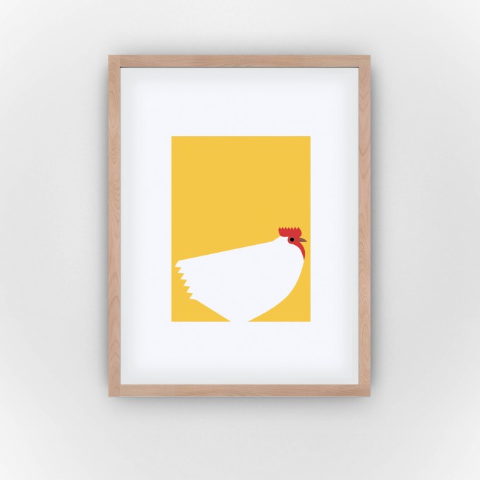 Hen in Yolk (Fine Art Bureau) Hen in Yolk (Fine Art Bureau)