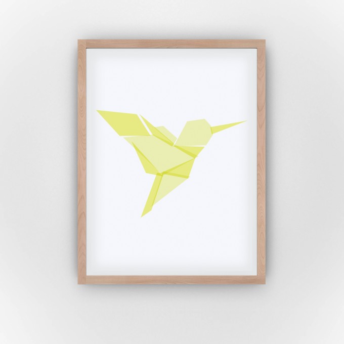 Yellow Hummingbird (Fine Art Bureau) Yellow Hummingbird (Fine Art Bureau)