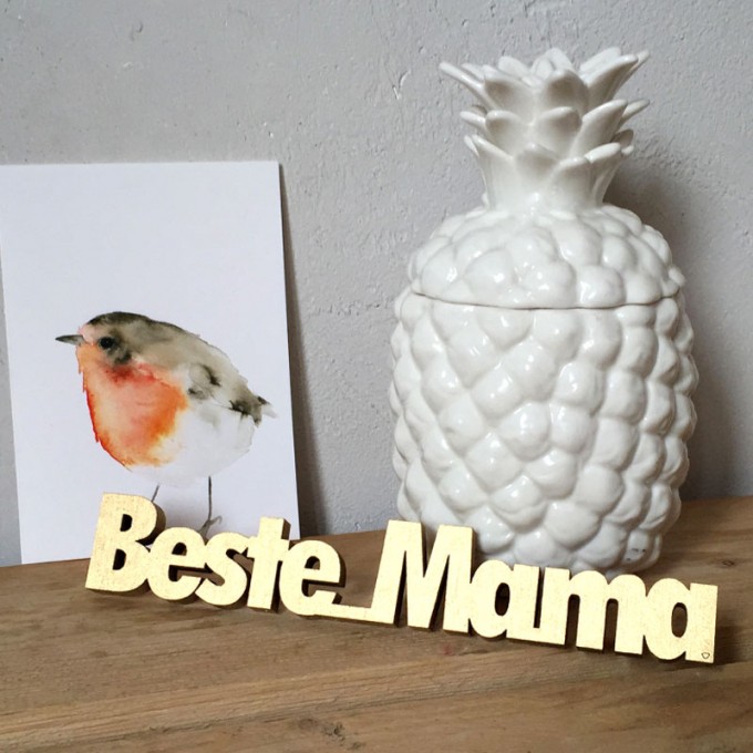 NOGALLERY Beste Mama - 3D Holzschrift - Geschenkidee zum Muttertag NOGALLERY Beste Mama - 3D Holzschrift - Geschenkidee zum Muttertag