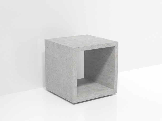 FORMDIMENSIONEN Beton Lowboard »Naked Cube« FORMDIMENSIONEN Beton Lowboard »Naked Cube«