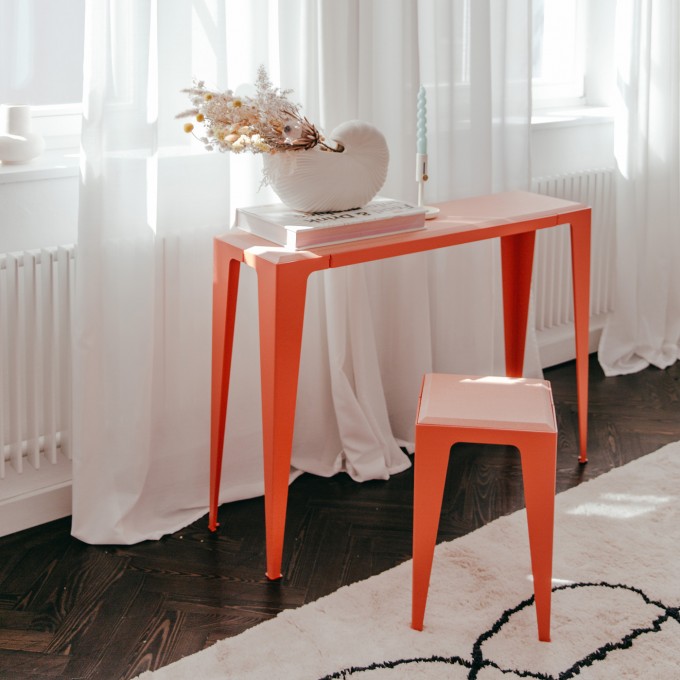KONSOLE |CHAMFER| Kalypso-Rot *EXKLUSIVE KOLLEKTION* | nachhaltiges Möbeldesign | WYE KONSOLE |CHAMFER| Kalypso-Rot *EXKLUSIVE KOLLEKTION* | nachhaltiges Möbeldesign | WYE