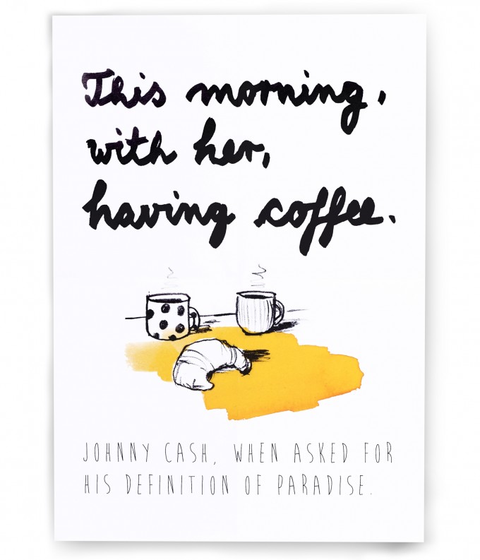 PETERSEN Poster "Johnny Cash" (A3) PETERSEN Poster "Johnny Cash" (A3)