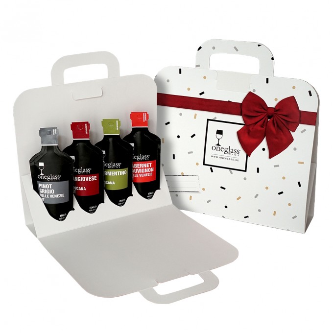 4er Oneglass Wein Mix Tasche 4er Oneglass Wein Mix Tasche