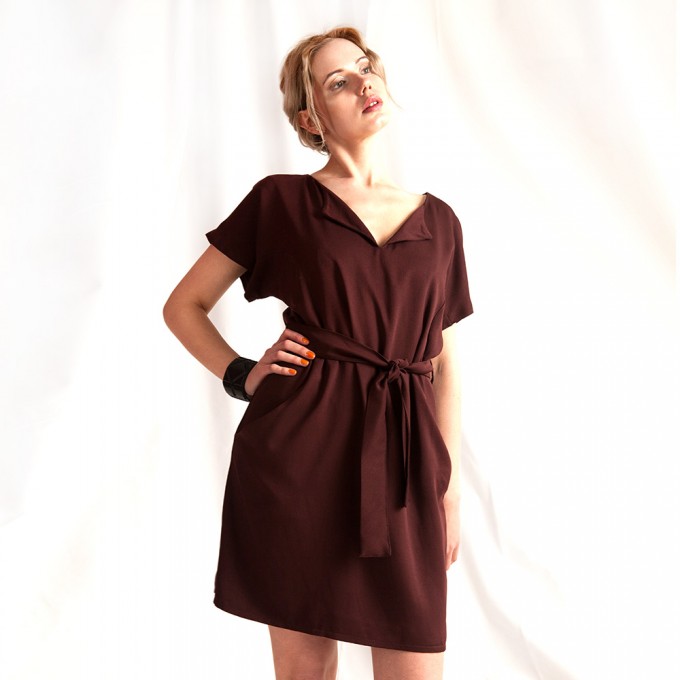 WiDDA - Kleid "Toni" in Bordeaux WiDDA - Kleid "Toni" in Bordeaux