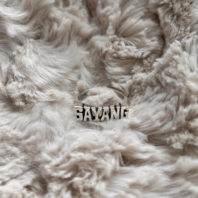 Fünf Sayang Ring Silber Fünf Sayang Ring Silber