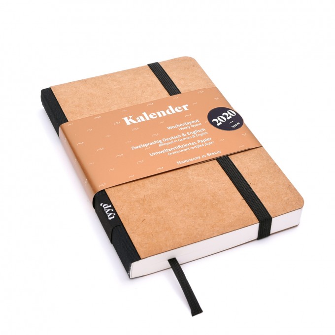 Tyyp Kalender 2020 Natur Din A6 Handmade