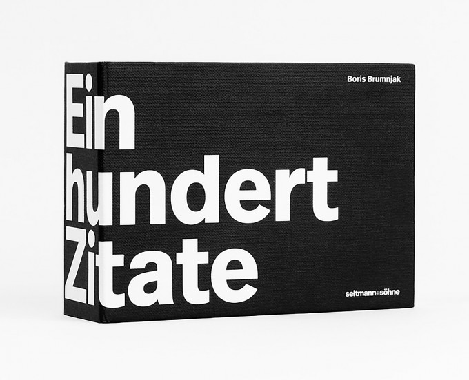 EINHUNDERT ZITATE von seltmann+söhne EINHUNDERT ZITATE von seltmann+söhne