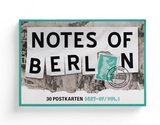 NOTES OF BERLIN – Postkarten-Box von seltmann+söhne NOTES OF BERLIN – Postkarten-Box von seltmann+söhne