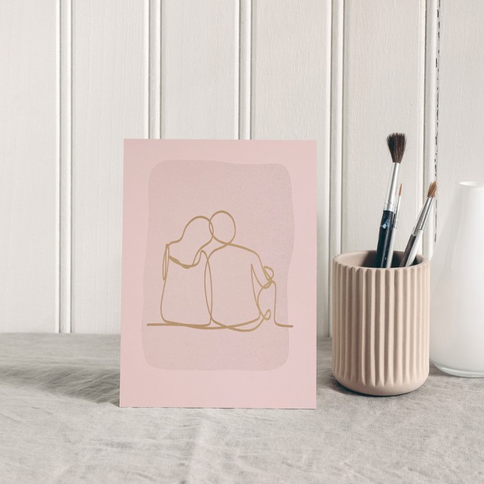 Feingeladen / Happy Together / Eco Love / A5 / Vintage Rose Feingeladen / Happy Together / Eco Love / A5 / Vintage Rose