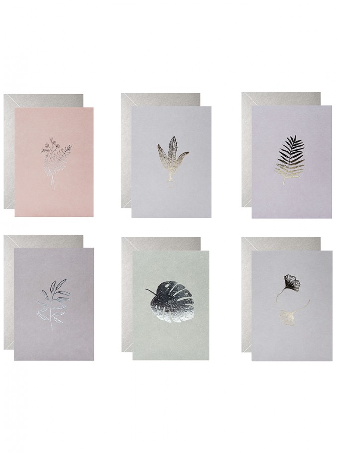 BOTANICAL - Letterpress Card Set - Anna Cosma BOTANICAL - Letterpress Card Set - Anna Cosma