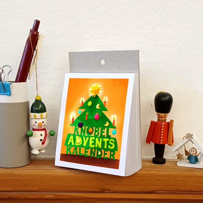 Adventskalender zum Knobeln, Rätselspaß für Kinder ab 8 Jahren // sperlingBdesign