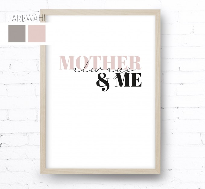 Kruth Design POSTER / ALWAYS MOTHER Kruth Design POSTER / ALWAYS MOTHER