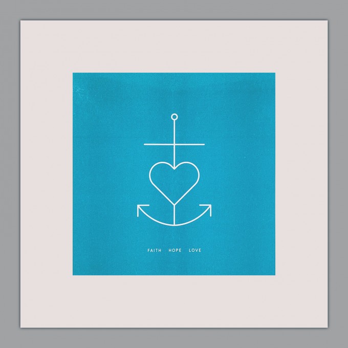 Feingeladen // SIMPLY DIVINE // Anchor Symbol »Faith Hope Love« (AQ) Feingeladen // SIMPLY DIVINE // Anchor Symbol »Faith Hope Love« (AQ)