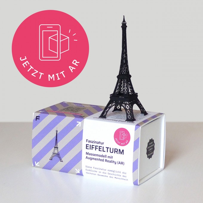 Faszinatur Eiffelturm – Der Eiffelturm als Massemodell mit interaktiver Augmented Reality App
