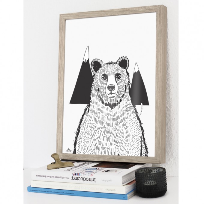 Coco Lapine Design A Bear Print Coco Lapine Design A Bear Print