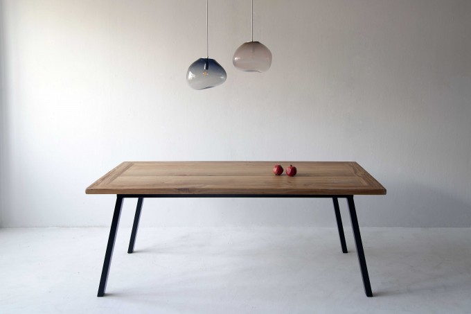 FraaiBerlin – Esstisch aus Altholz Eiche Jasmijn/Aleida 200x100cm schwarz FraaiBerlin – Esstisch aus Altholz Eiche Jasmijn/Aleida 200x100cm schwarz